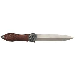 Engraved Herman J. Schneider Boot Knife