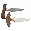 Image 1 : Dale Arrowood Damascus Push Dagger and R.G. Phillips Push Dagger
