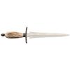 Image 1 : Dennis Friedly Dagger with Ivory Handle and Damascus Fittings
