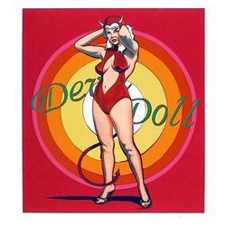 Mel Ramos, Devil Doll, Lithograph
