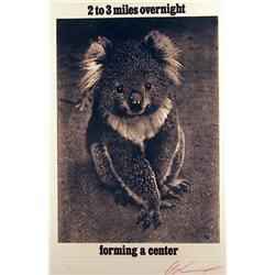 Les Levine, 2 to 3 miles overnight, Photo-Etching