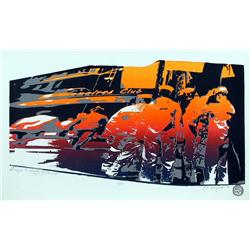 Cindy Wolsfeld, Homage to Daddy Mahmaud, Serigraph