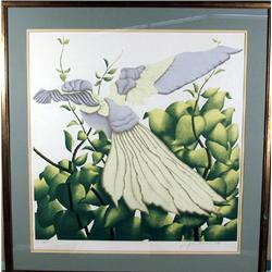 Jack Brusca, Bird, Lithograph