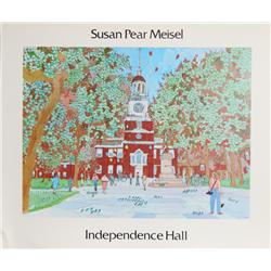 Susan Pear Meisel, Independence Hall, Poster