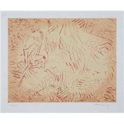 Mark Tobey, Harvest's Gleaning Deluxe, Etching 