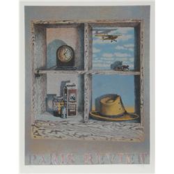 Howard Kanovitz, Paris Review, Lithograph