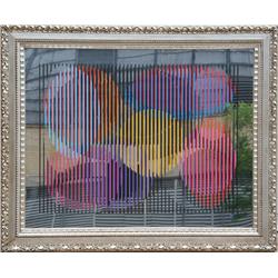 Yaacov Agam, Op-Art Serigraph on Mirror