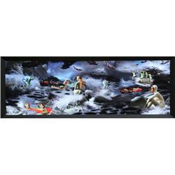 Paolo Consorti, Hyperscape II, Unique Lambda Print