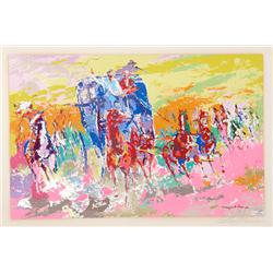 LeRoy Neiman, Homage to Remington, Serigraph