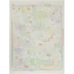 Robert Natkin, Abstract Lithograph