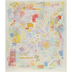 Robert Natkin, Abstract Lithograph