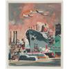 Image 1 : Dong Kingman, Shipyard, Serigraph
