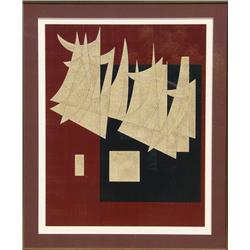 Carlos Merida, Le Endecha, Silkscreen