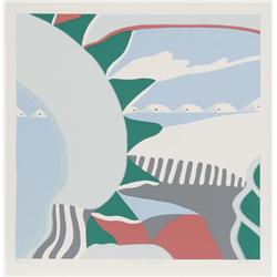 John Evans, Liberte, Serigraph