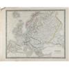 Image 1 : John Dower, Map of Europe, Engraving