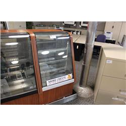 Qbd Modular 28" Bow Front Heated Display Case