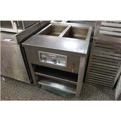 Wells Mod. 200Tdm 2 Well Steam Table