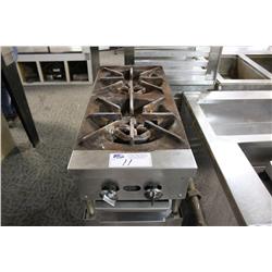 Dual Gas Burner With Stand