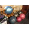 Image 3 : Large Lot Of Gym Benches, Balls And