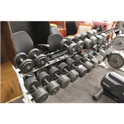 Large Rack C/W Heavy Dumbells