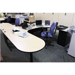 Maple U-Shape Executive Office Suite (Rh)