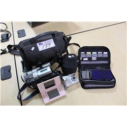 Ds Game System, Sony Handycam And Misc.