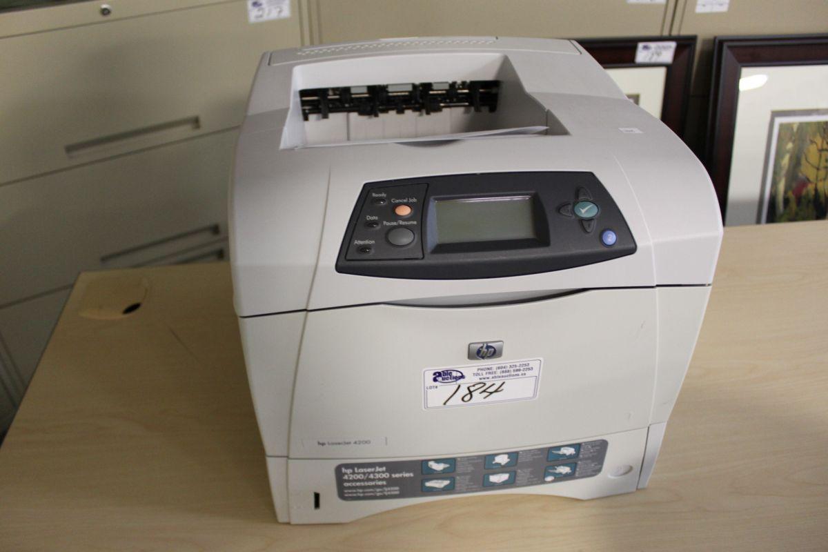 Hp Laserjet 4200 Laser Printer Able Auctions