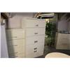 Image 1 : Beige 5 Drw. Lateral File Cabinet
