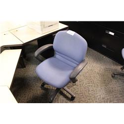 Steelcase Raleigh Blue Ergo Tilter Chair