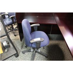 Blue Mid Back Ergonomic Task Chair