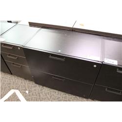 Black Mobile File Pedestal