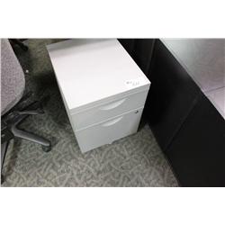 Grey Mobile File Pedestal