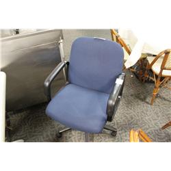 Blue Midback Tilter Chair
