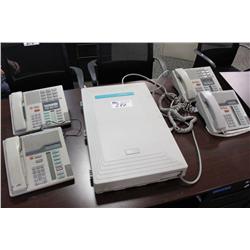Meridian 6/16 Phone System With 4 Handsets