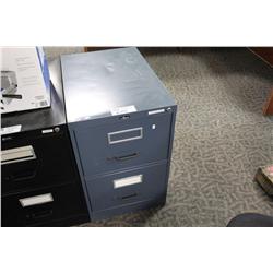Grey 2 Drw. Vertical File Cabinet