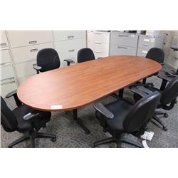 8' Cherry Boardroom Table