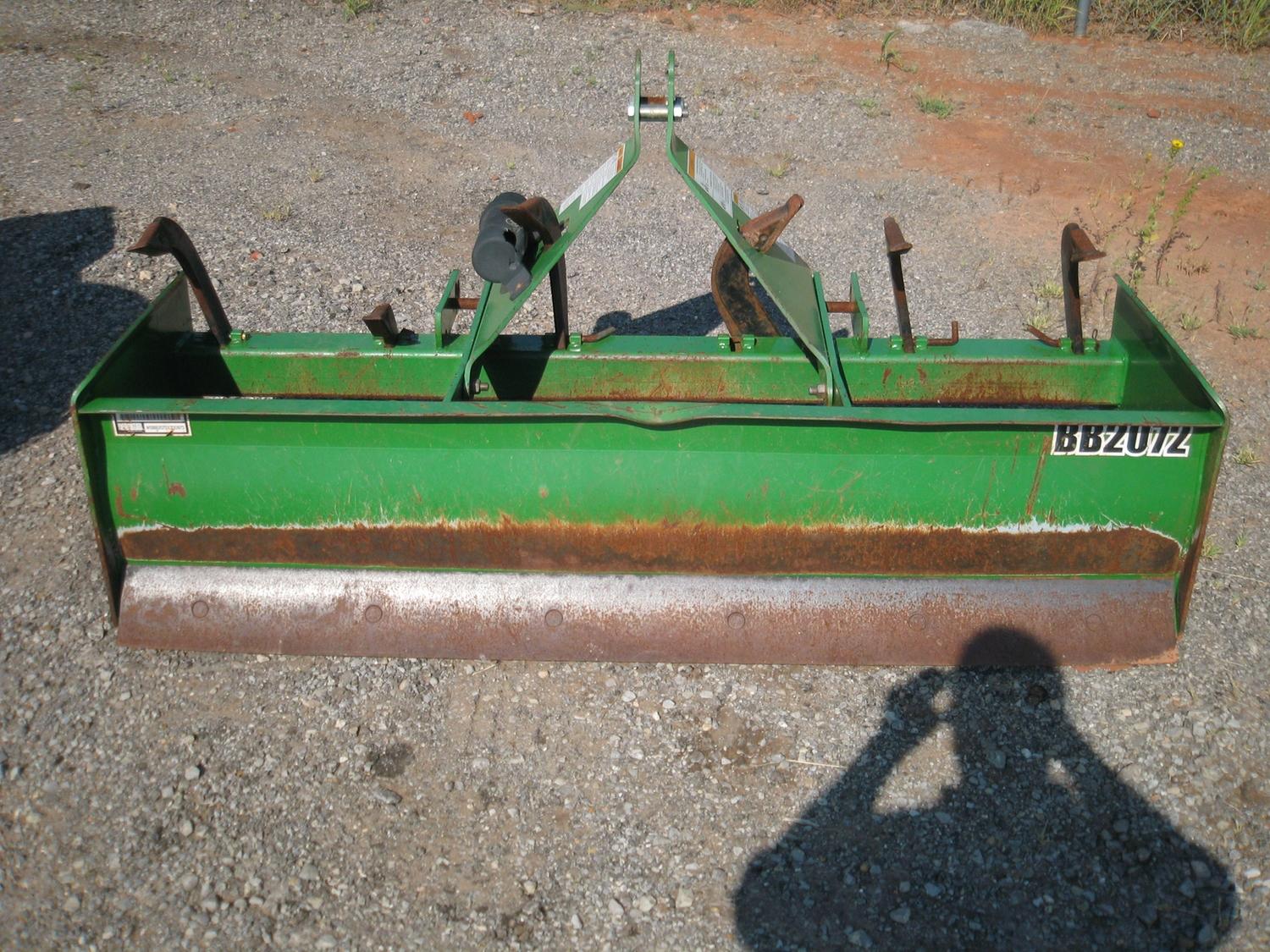 FRONTIER BB2072 72" BOXBLADE W/ 6 BUILT IN RIPPER TEETH