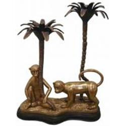 BRASS MONKEY CANDLEHOLDER
