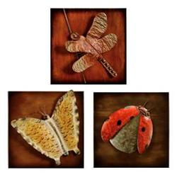 Butterfly / Ladybug / Dragonfly Wall Plaques