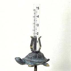 Turtle with Rain Gauge