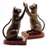 Image 1 : Curious Cat Bookends