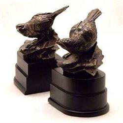 Watchful Bird Bookends