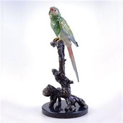 Parrot Bronze Sculpture