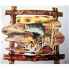 Image 1 : "BASS" - FRAMED WOOD CARVING  -  QUALITY