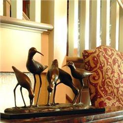 Sandpiper Flock Bronze Sculpture