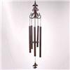 Image 1 : Scroll Wind Chime with Fleur de Lis