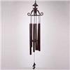 Image 1 : Leaf Scroll Wind Chime with Fleur de Lis