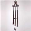 Image 1 : Leaf Scroll Wind Chime with Butterfly