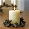 Image 1 : Pinecone Pillar Candleholder