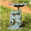 Image 1 : Frog Lovers Birdbath / Bird Feeder